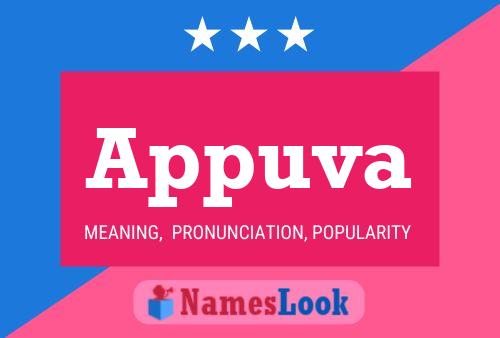 Appuva Name Poster