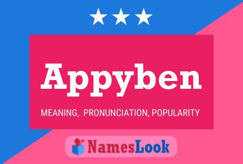 Appyben Name Poster