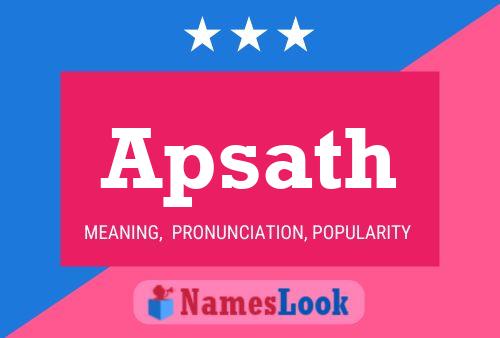 Apsath Name Poster