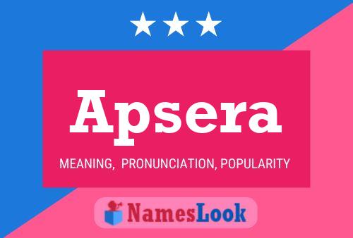 Apsera Name Poster