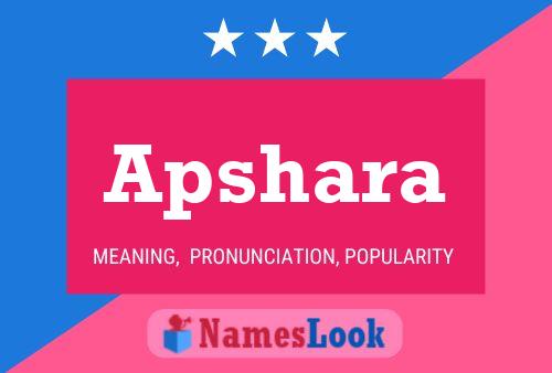 Apshara Name Poster