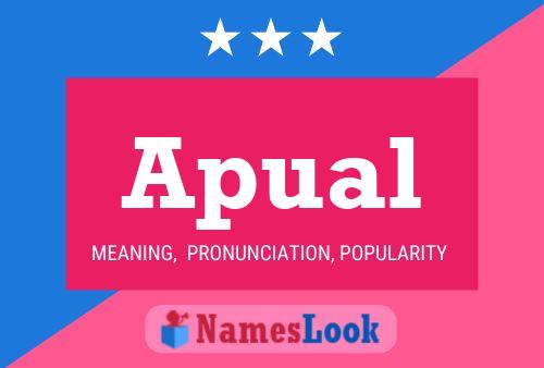 Apual Name Poster