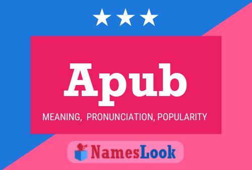 Apub Name Poster