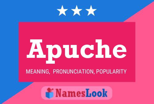 Apuche Name Poster