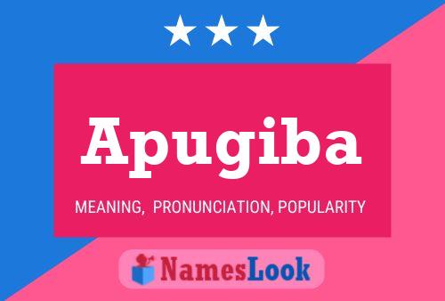 Apugiba Name Poster