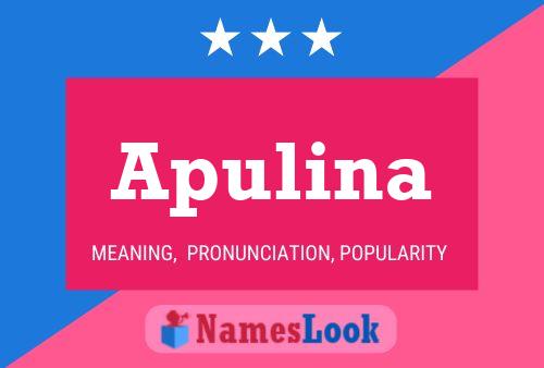 Apulina Name Poster