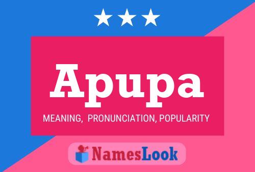 Apupa Name Poster