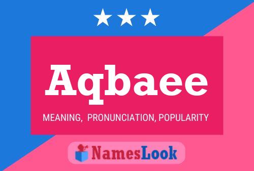 Aqbaee Name Poster