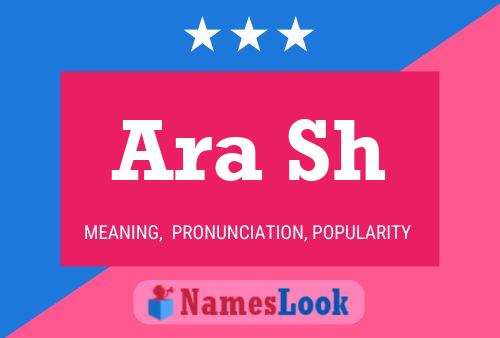 Ara Sh Name Poster