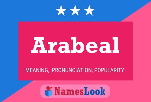 Arabeal Name Poster