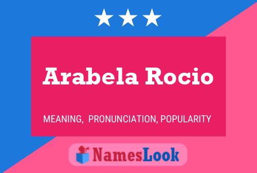 Arabela Rocio Name Poster