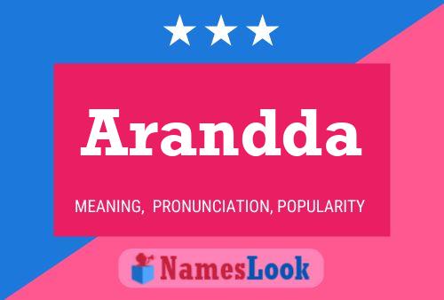 Arandda Name Poster