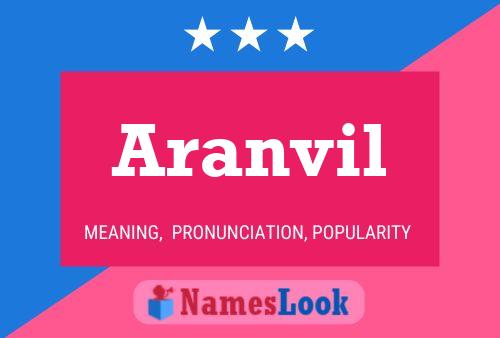 Aranvil Name Poster