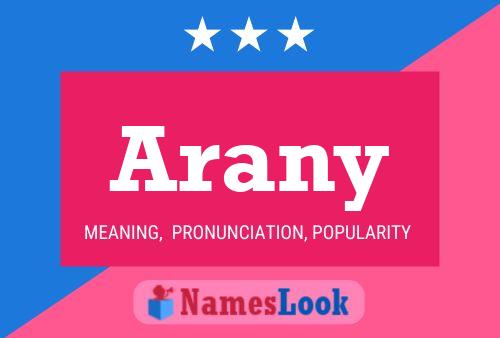 Arany Name Poster