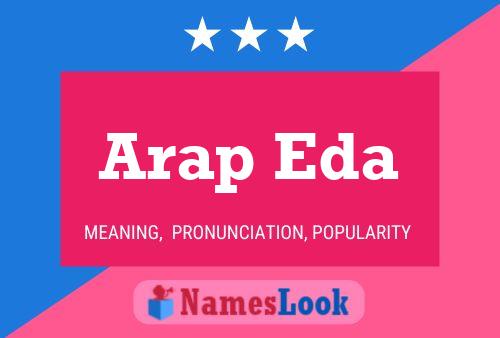 Arap Eda Name Poster