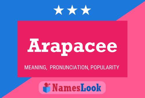 Arapacee Name Poster