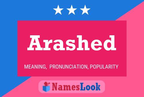 Arashed Name Poster