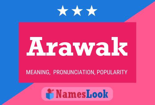 Arawak Name Poster