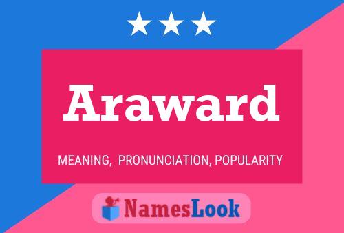 Araward Name Poster