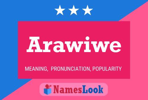 Arawiwe Name Poster