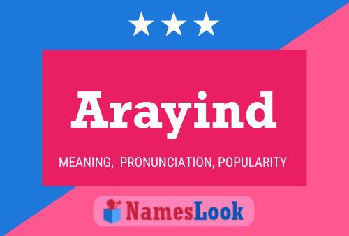 Arayind Name Poster