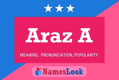 Araz A Name Poster