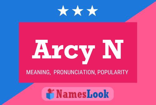 Arcy N Name Poster