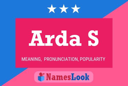 Arda S Name Poster