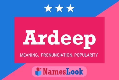 Ardeep Name Poster