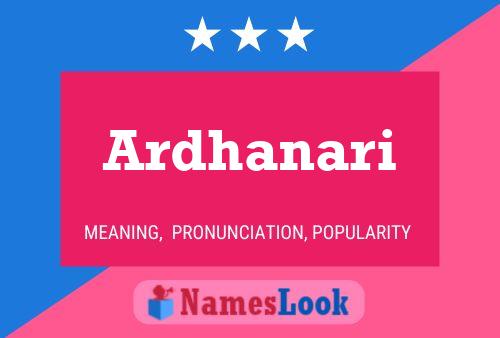 Ardhanari Name Poster