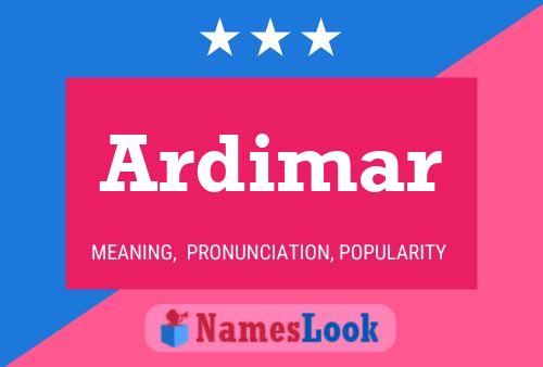 Ardimar Name Poster