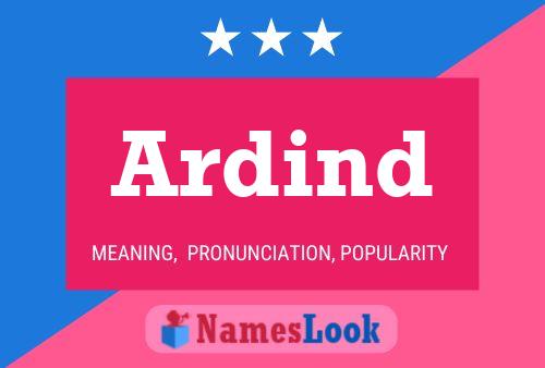 Ardind Name Poster