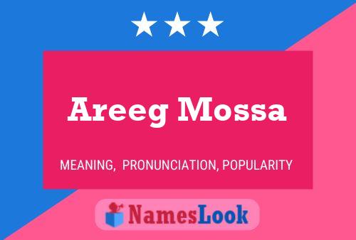 Areeg Mossa Name Poster