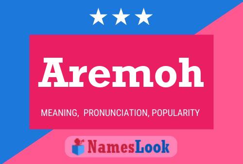 Aremoh Name Poster