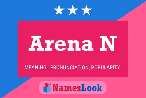 Arena N Name Poster