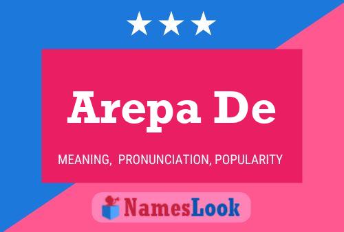 Arepa De Name Poster