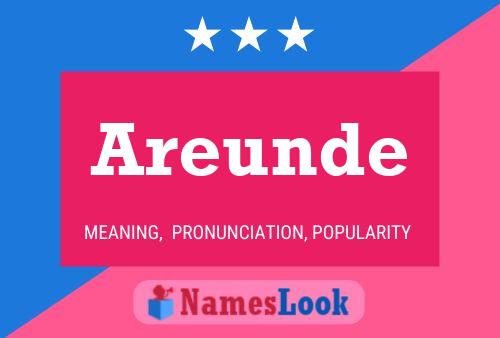 Areunde Name Poster