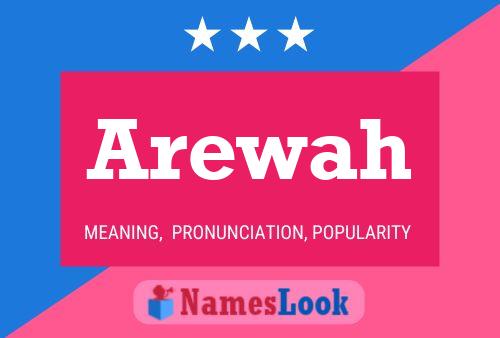 Arewah Name Poster