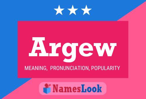 Argew Name Poster