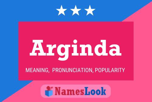 Arginda Name Poster