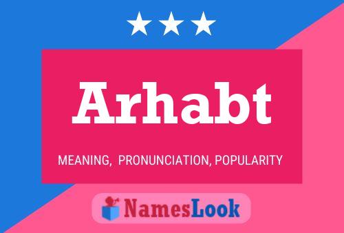 Arhabt Name Poster