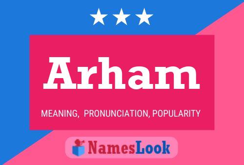 Arham Name Poster