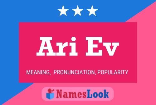 Ari Ev Name Poster