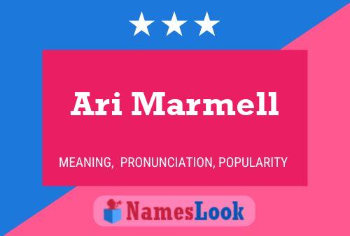 Ari Marmell Name Poster