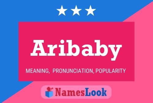 Aribaby Name Poster