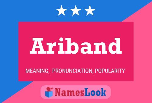 Ariband Name Poster