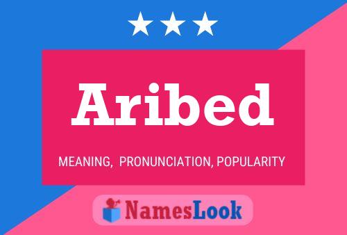 Aribed Name Poster