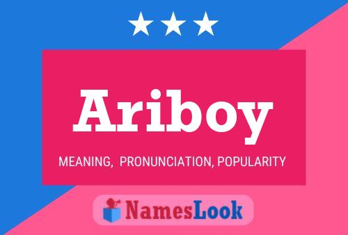 Ariboy Name Poster