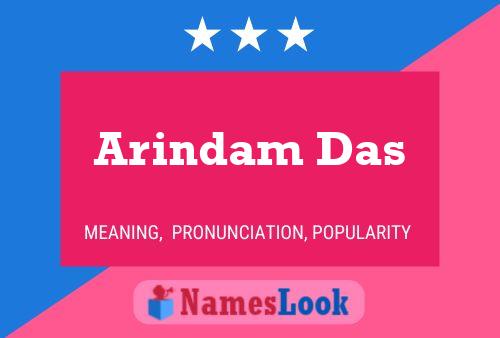 Arindam Das Name Poster