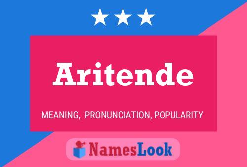 Aritende Name Poster